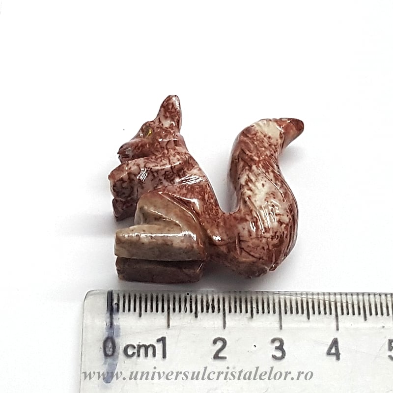 Figurina steatit veverita