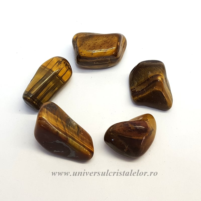 Ochi de tigru piatra rulata