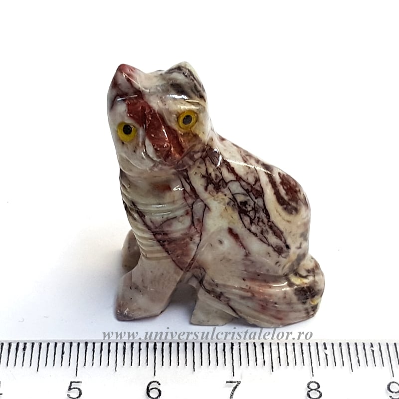 Figurina steatit pisica