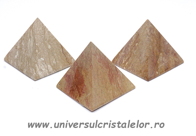 decor piramida cu lumanari Piramida combarbalita