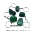 Breloc agat verde