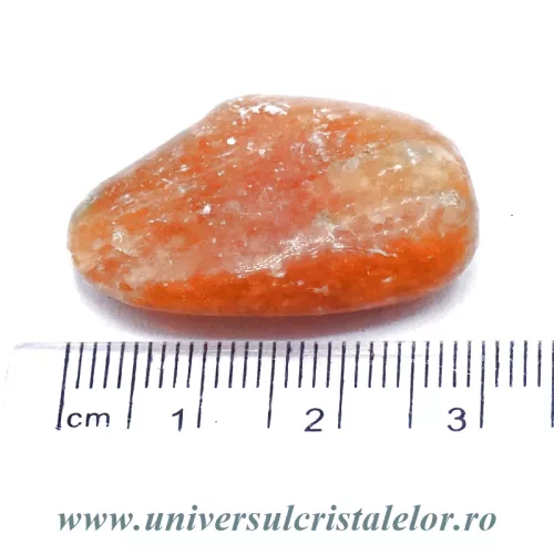 Calcit portocaliu piatra rulata  Calcit portocaliu piatra rulata