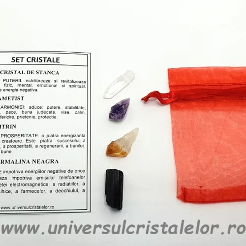 Set cristale Set cristale