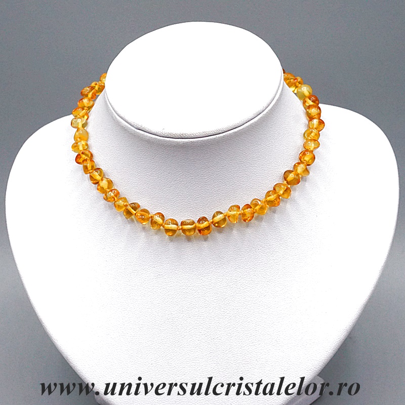 Colier chihlimbar copii