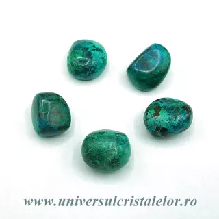 Crisocola piatra rulata