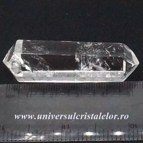 Bagheta Dublu varf cristal de stanca  Bagheta Dublu varf cristal de stanca