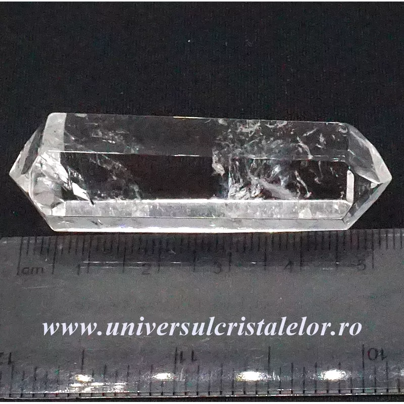 Bagheta Dublu varf cristal de stanca Bagheta Dublu varf cristal de stanca
