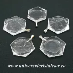 Pandantiv Steaua lui David cristal de stanca Pandantiv Steaua lui David cristal de stanca