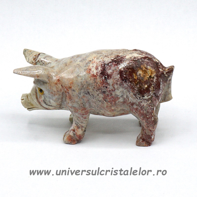 Figurina steatit porc