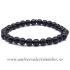 Bratara jais rotund - 6 mm