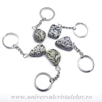 Breloc jasp dalmatian Breloc jasp dalmatian