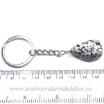 Breloc jasp dalmatian Breloc jasp dalmatian