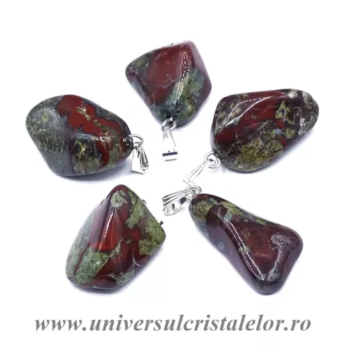 Pandantiv jasp sangele dragonului