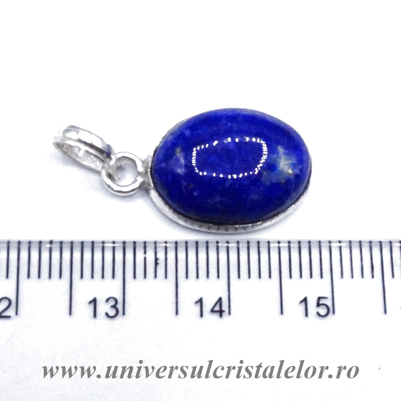 Pandantiv lapis lazuli oval
