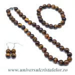 Set bijuterii ochi de tigru