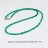 Colier onix verde rotund fatetat - 2.2 mm