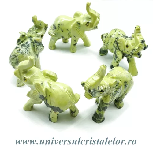 Figurina serpentin elefant Figurina serpentin elefant