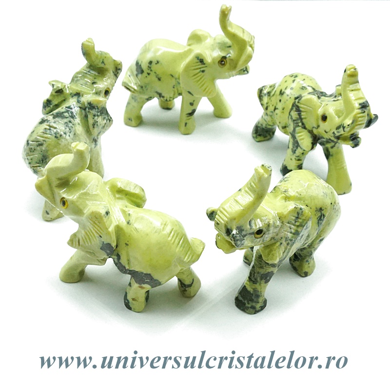 Figurina serpentin elefant Figurina serpentin elefant