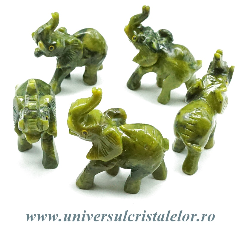 Figurina serpentin elefant Figurina serpentin elefant