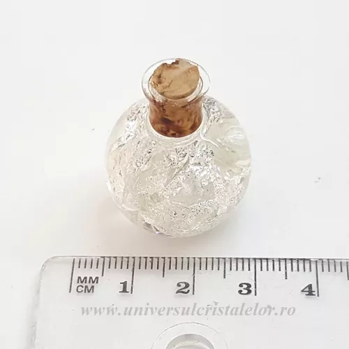 Sticluta cu foite argint Sticluta cu foite argint