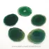 Felie agat verde 