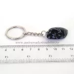 Breloc obsidian fulg de nea Breloc obsidian fulg de nea