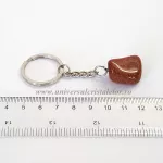 Breloc Gold stone (Piatra soarelui artificială) Breloc Gold stone (Piatra soarelui artificială)
