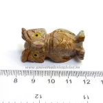 Figurina steatit bufnita Figurina steatit bufnita