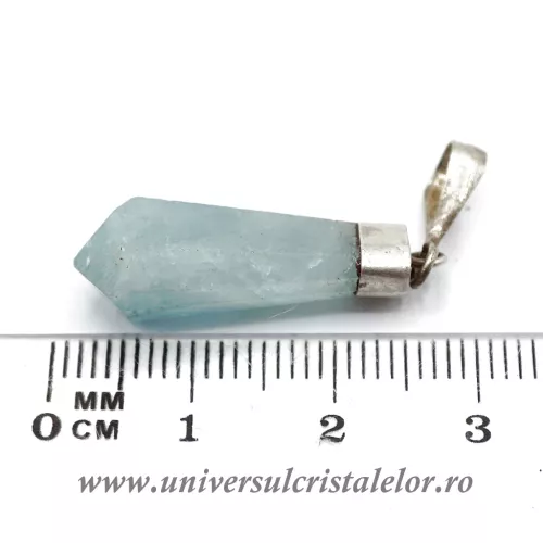 Pandantiv acvamarin m10