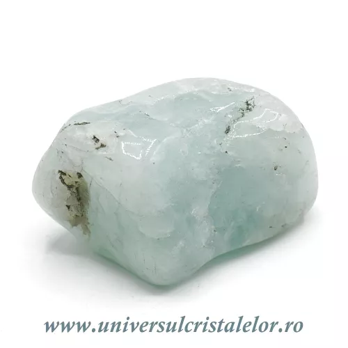 Acvamarin piatra rulata unicat m01