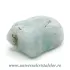 Acvamarin piatra rulata unicat m01