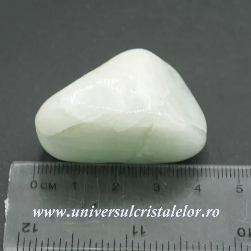 Acvamarin piatra rulata unicat m02