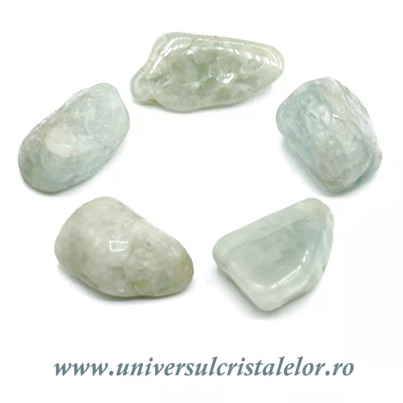 Acvamarin piatra rulata Acvamarin piatra rulata