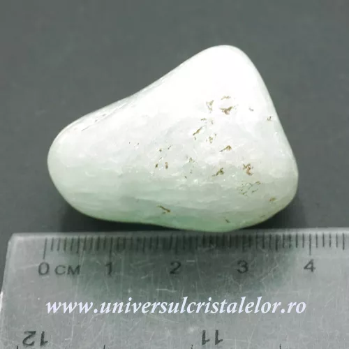 Acvamarin piatra rulata unicat m03 Acvamarin piatra rulata unicat m03