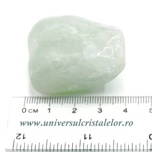 Acvamarin piatra rulata unicat m04