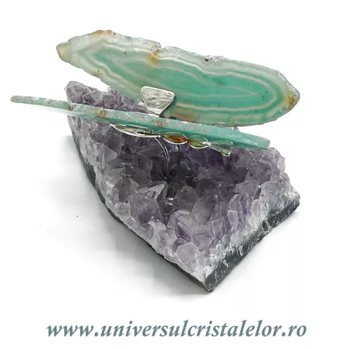 Fluture agat unicat m08 Fluture agat unicat m08