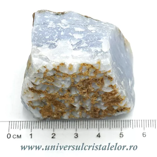 Agat albastru dantela mineral unicat m01 Agat albastru dantela mineral unicat m01