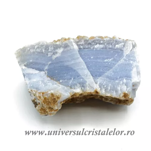 Agat albastru dantela mineral unicat m04