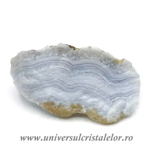 Agat albastru dantela mineral unicat m16 Agat albastru dantela mineral unicat m16