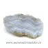 Agat albastru dantela mineral unicat m16