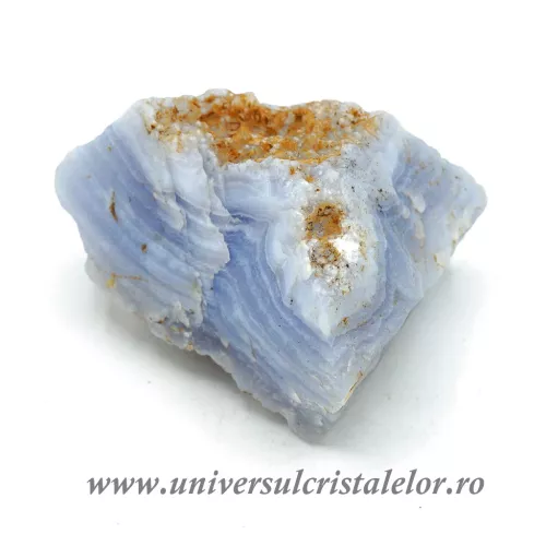 Agat albastru dantela mineral unicat m04 Agat albastru dantela mineral unicat m04