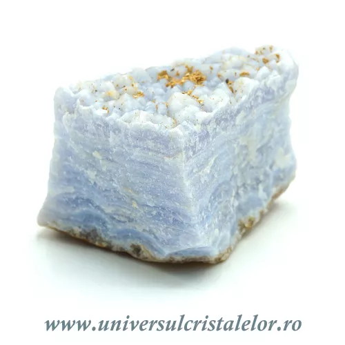 Agat albastru dantela mineral unicat m16
