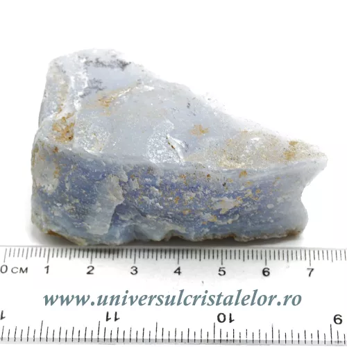 Agat albastru dantela mineral unicat m14 Agat albastru dantela mineral unicat m14