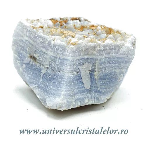 Agat albastru dantela mineral unicat m06 Agat albastru dantela mineral unicat m06