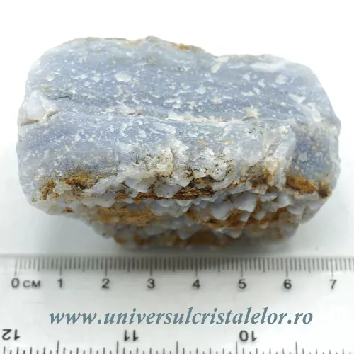 Agat albastru dantela mineral unicat m06 Agat albastru dantela mineral unicat m06