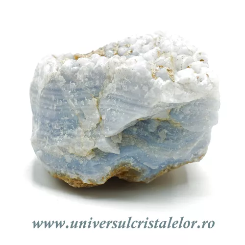 Agat albastru dantela mineral unicat m09 Agat albastru dantela mineral unicat m09