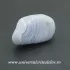 Agat albastru dantela piatra rulata unicat m05