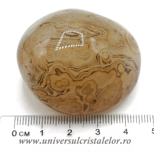 Agat rosu polisat unicat m02