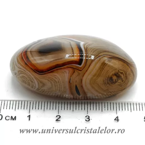 Agat rosu polisat unicat m06