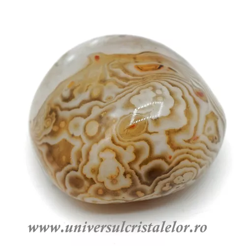 Agat rosu polisat unicat m02